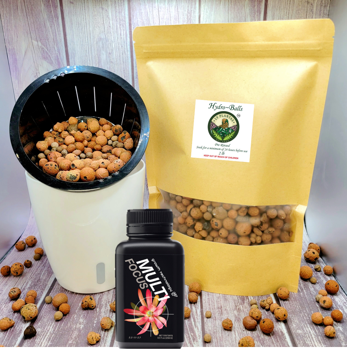 5 Inch Pot Kits Semi-Hydro