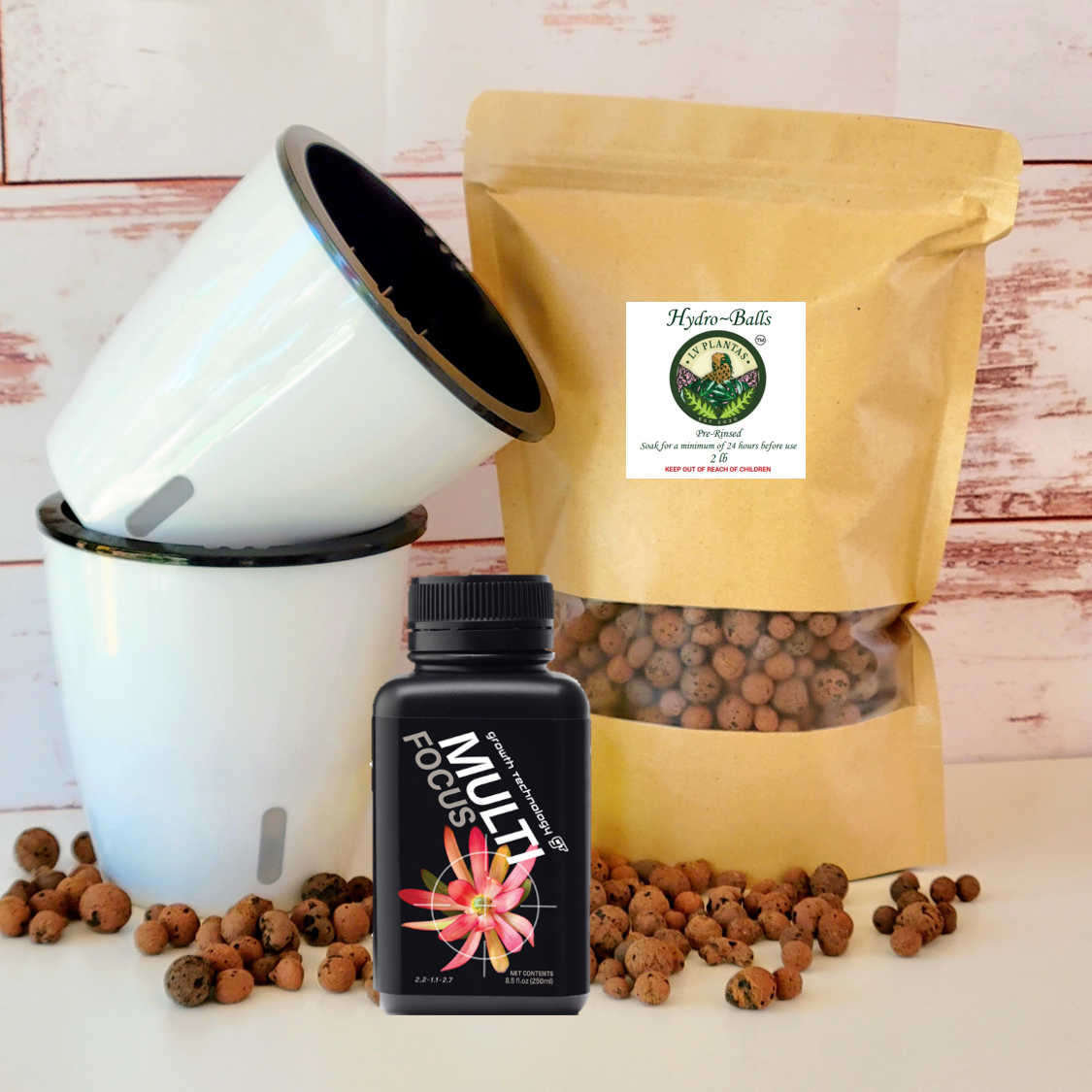 5 Inch Pot Kits Semi-Hydro
