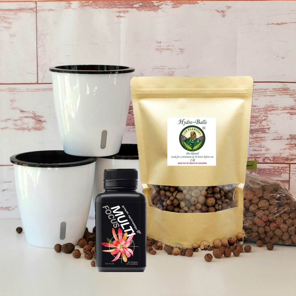 5 Inch Pot Kits Semi-Hydro