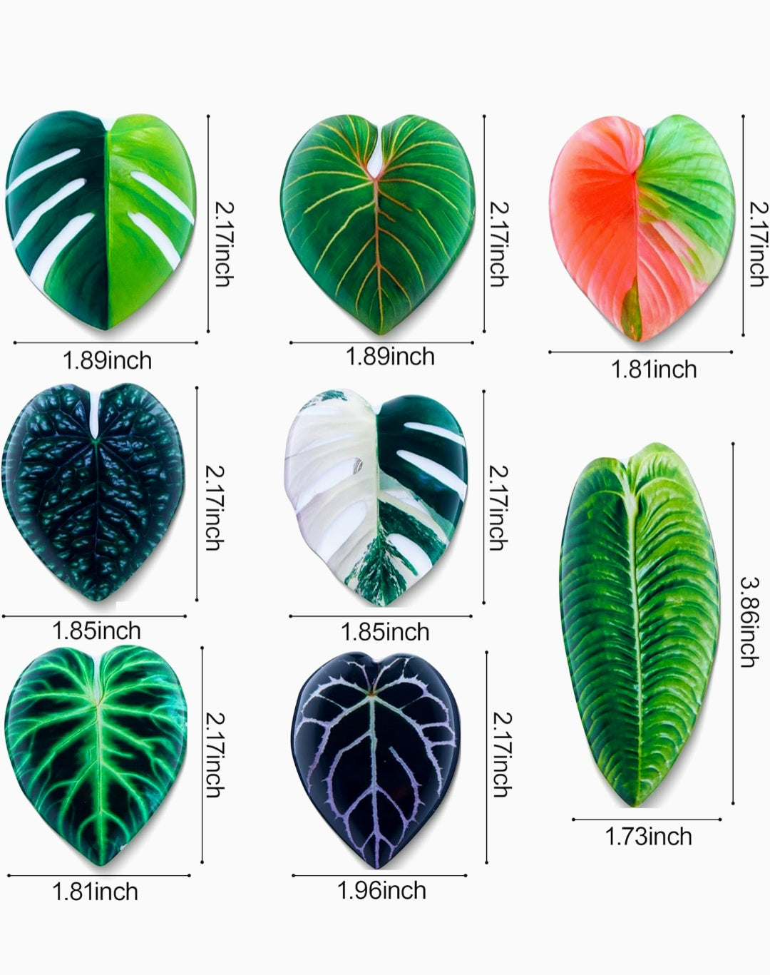 Realistic Leaf Shaped Magnets