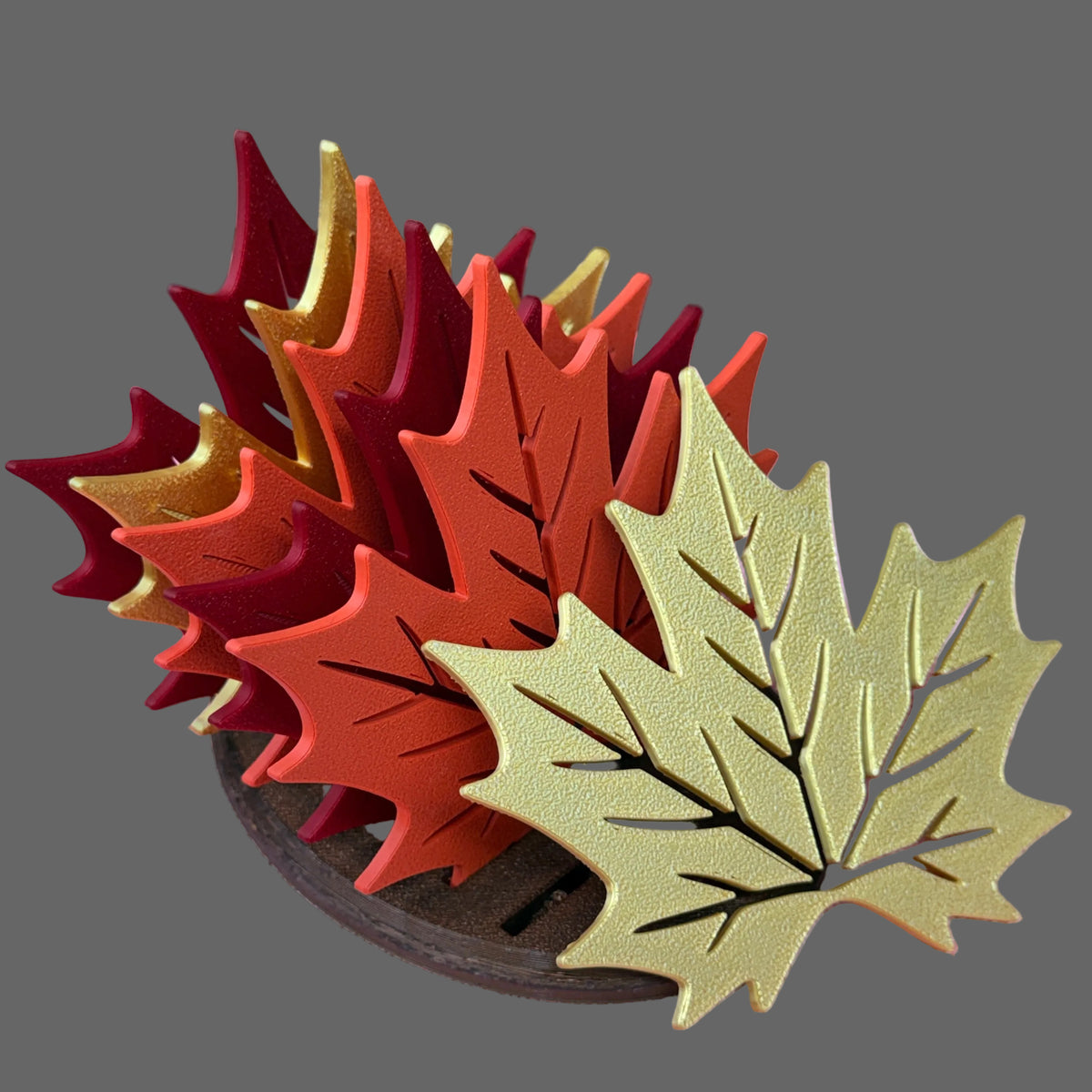 Mapleleaf Autumn Coaster Set