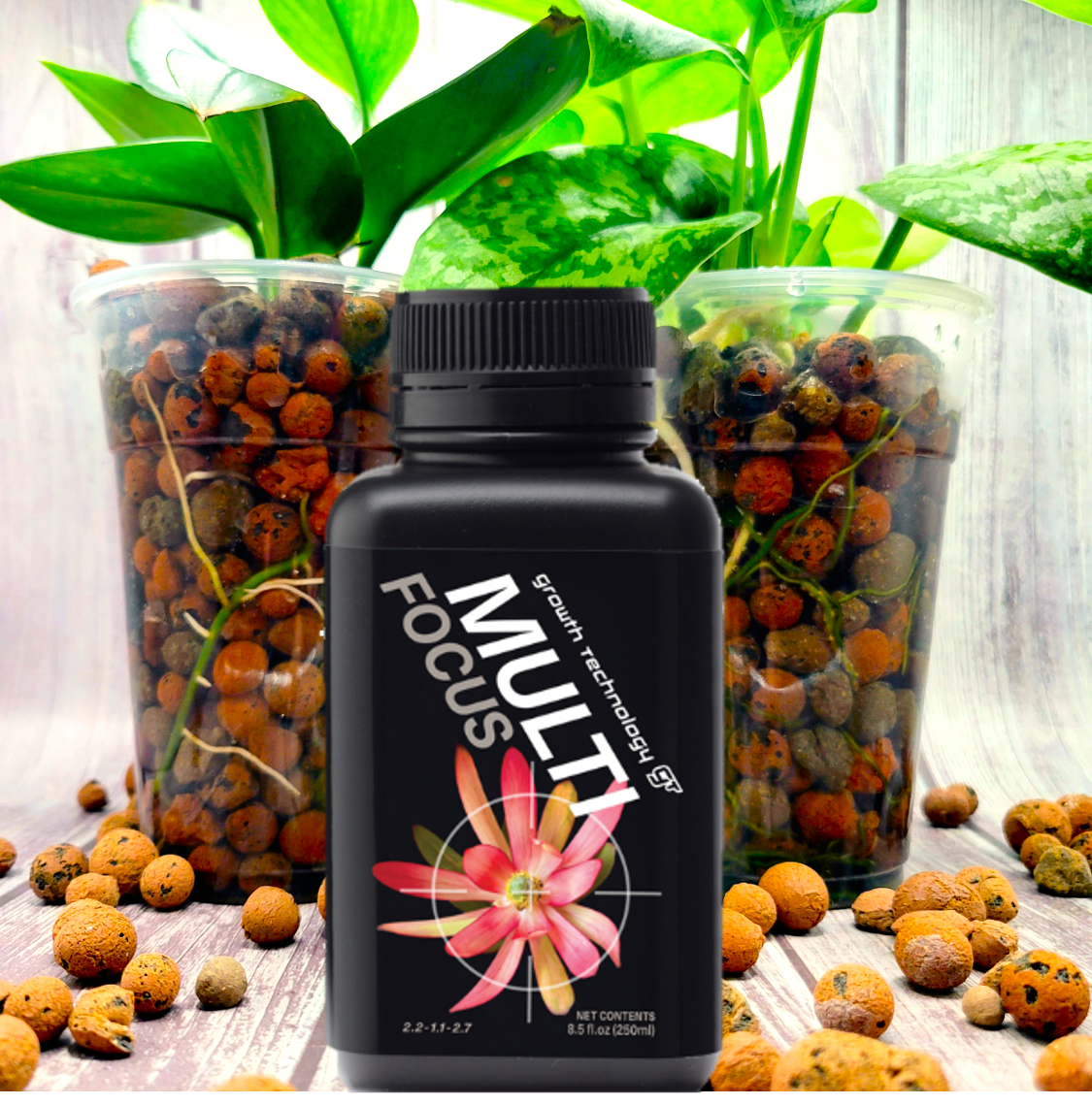 GT - 8 oz Growth Technology Multi Focus Plant Nutrients