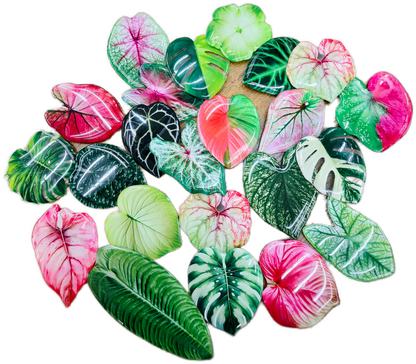 Realistic Leaf Shaped Magnets