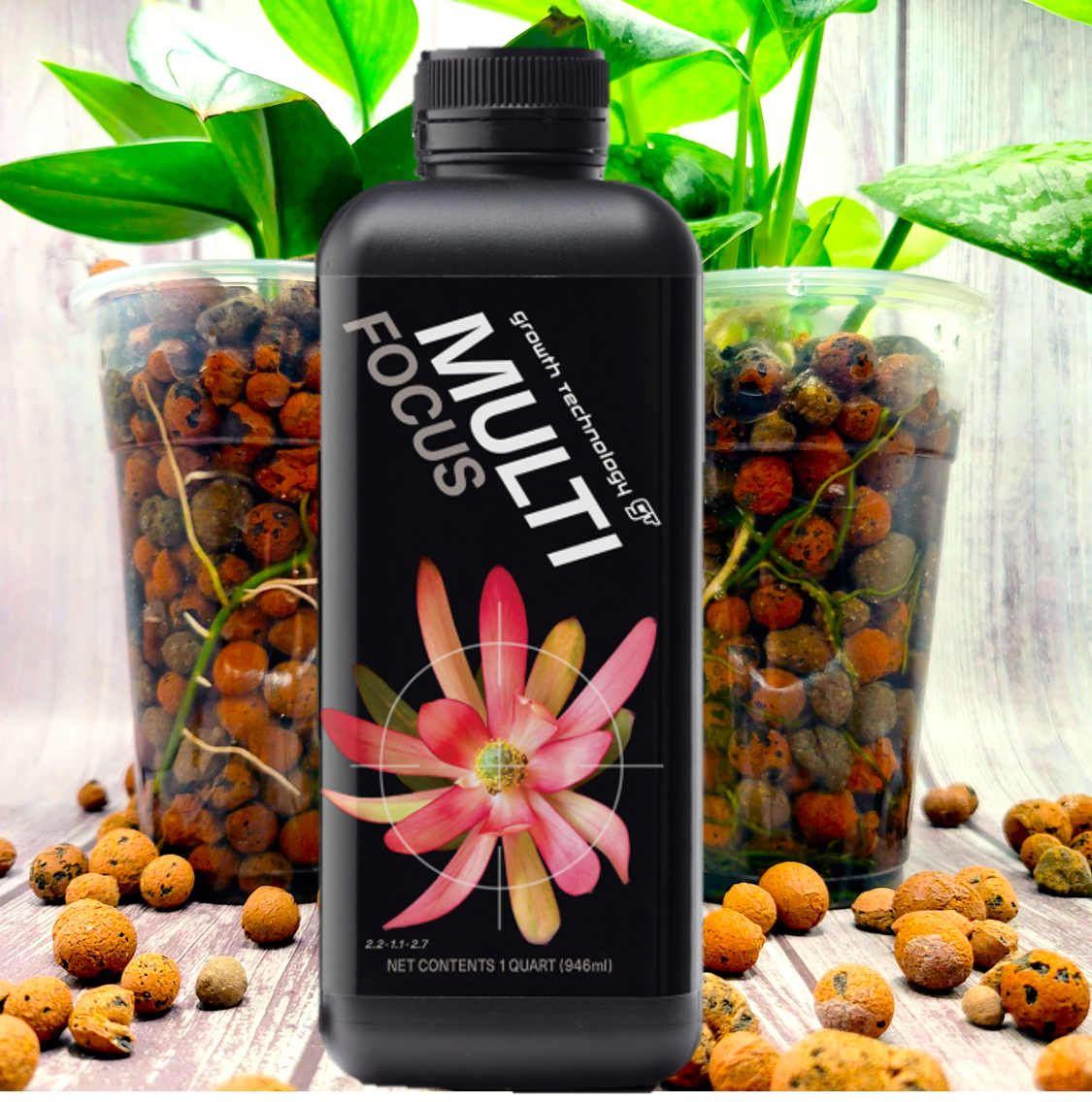 1 Litre Growth Technology Multi Focus Plant Nutrients